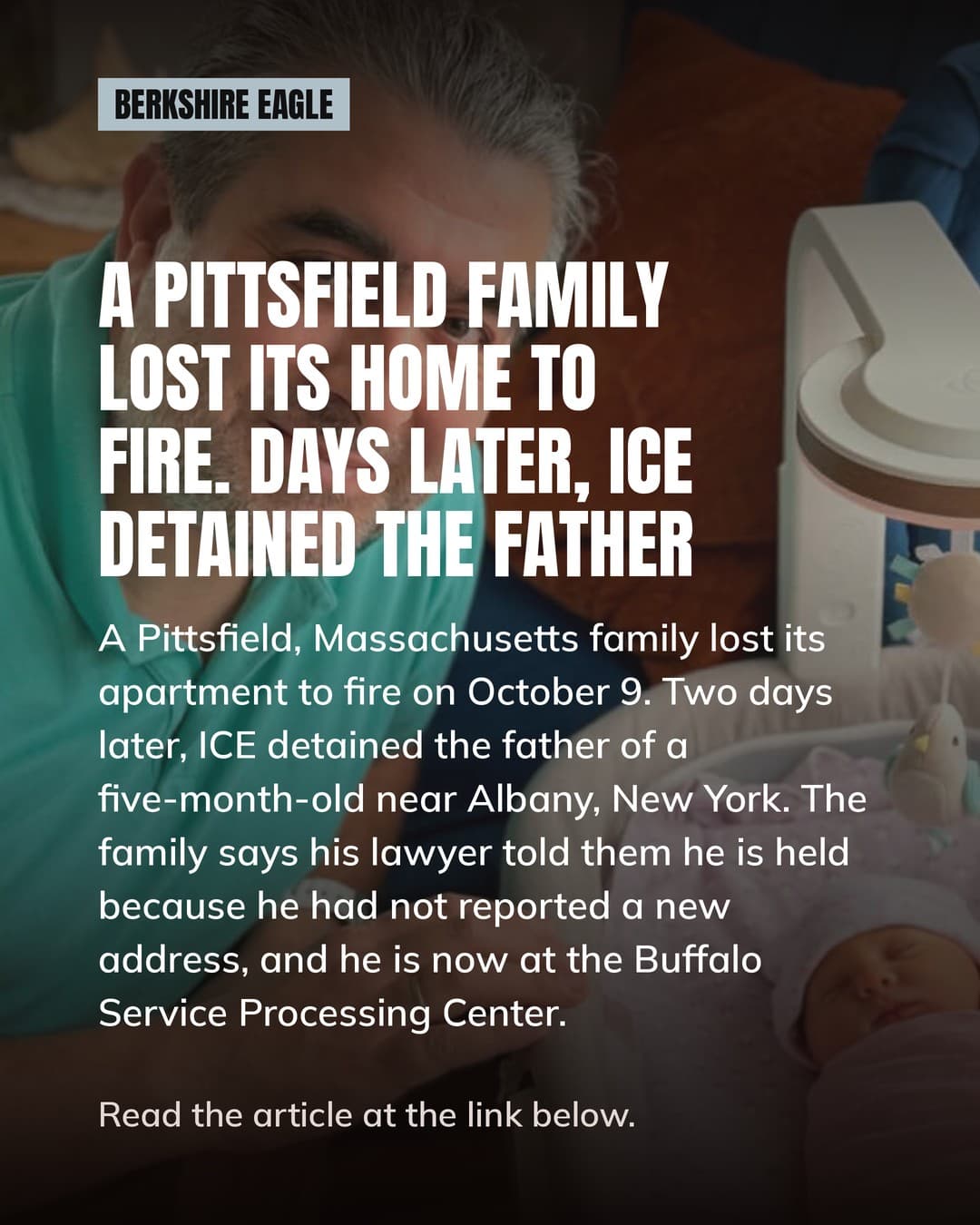 Rideshare driver detained by ICE days after family's apartment fire