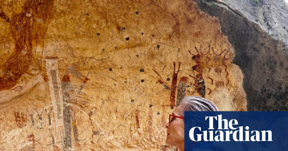 Border wall expansion threatens 4,000-year-old Indigenous rock art in Texas canyon