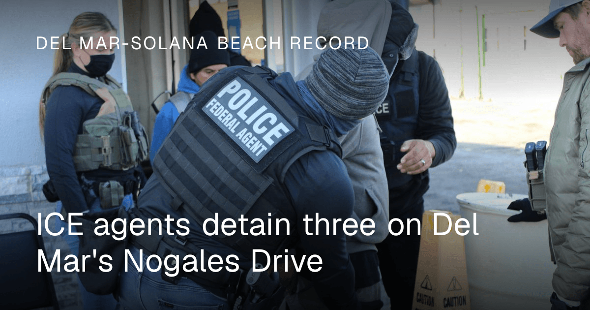 Oceanside father taken into ICE custody