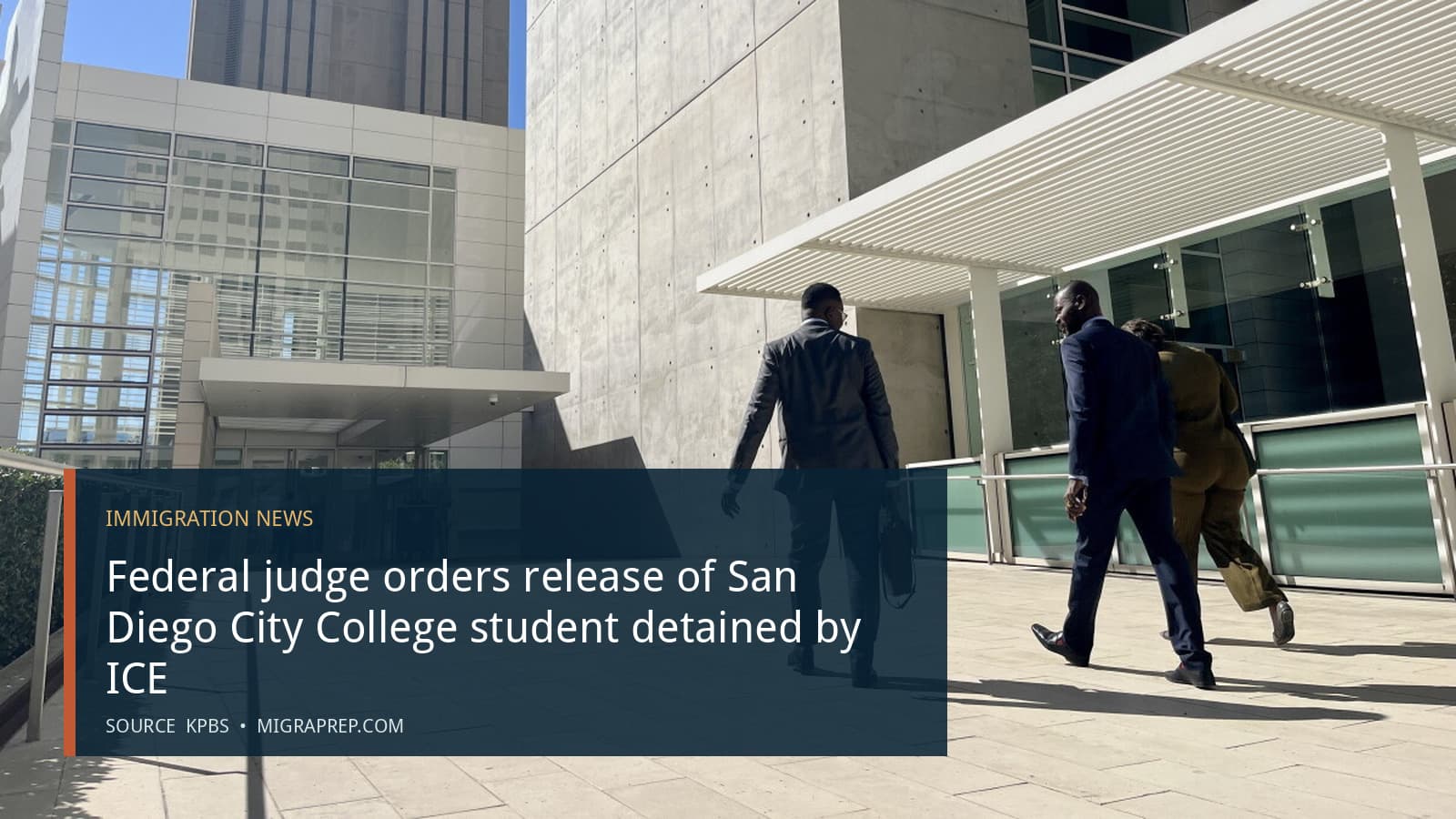 Judge orders release of Haitian student detained by ICE after traffic stop