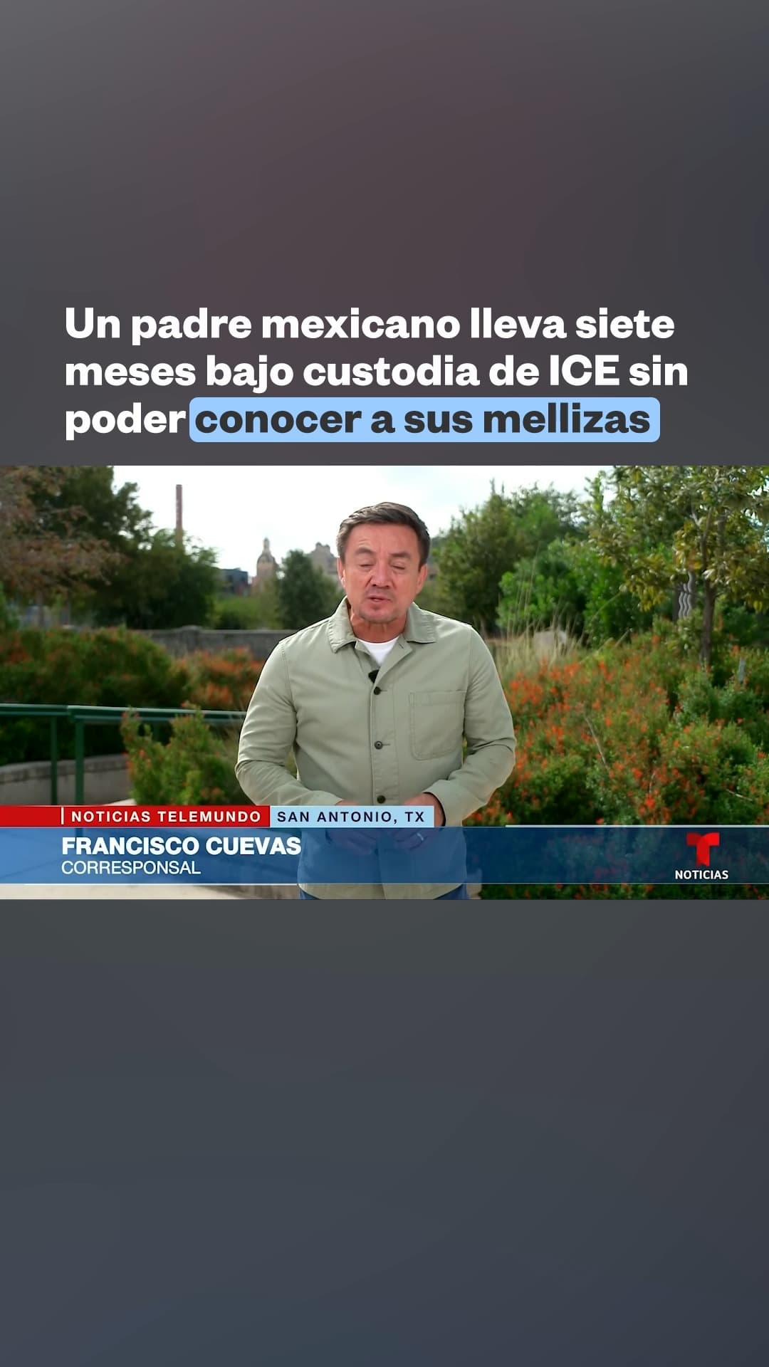 Mexican father detained by ICE 7 months, misses birth of twin daughters