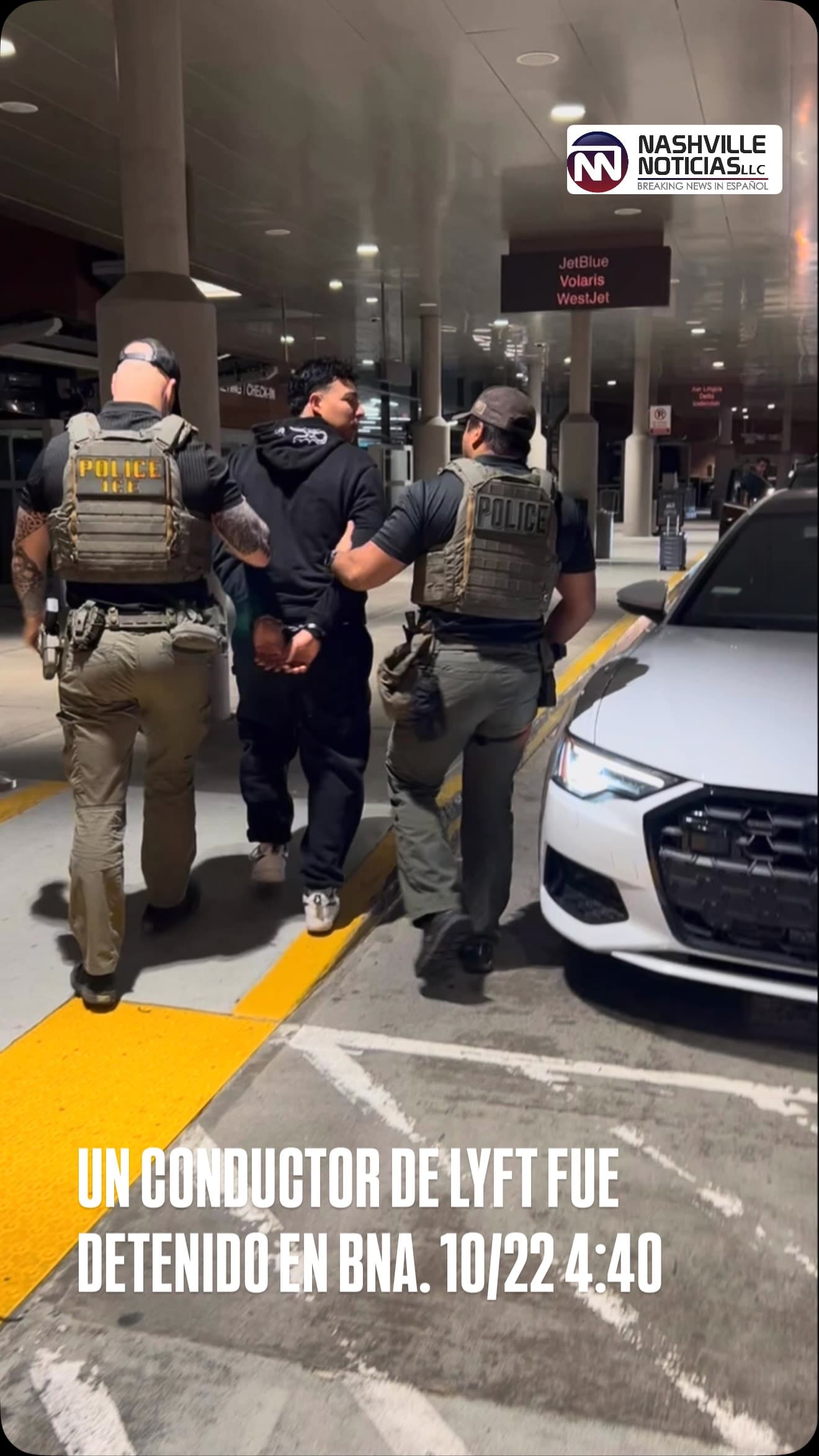 Venezuelan Lyft driver detained by ICE at Nashville airport