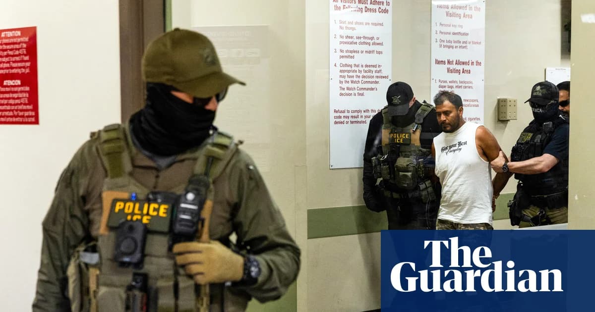 Most people ICE arrested in record-setting July had clean records